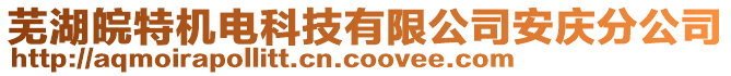 蕪湖皖特機電科技有限公司安慶分公司