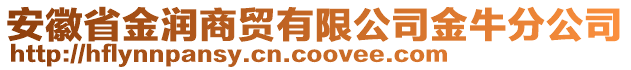 安徽省金潤商貿(mào)有限公司金牛分公司