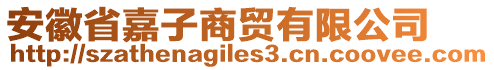 安徽省嘉子商贸有限公司