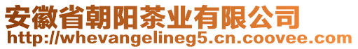 安徽省朝陽茶業(yè)有限公司