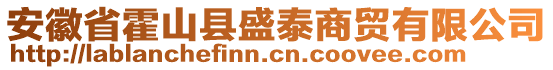 安徽省霍山縣盛泰商貿(mào)有限公司