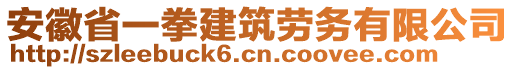 安徽省一拳建筑劳务有限公司