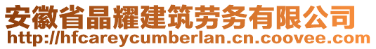 安徽省晶耀建筑勞務(wù)有限公司