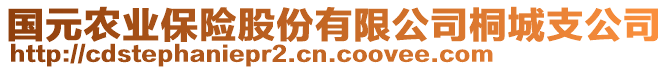 國元農(nóng)業(yè)保險股份有限公司桐城支公司