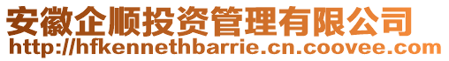 安徽企順投資管理有限公司