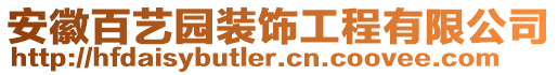 安徽百藝園裝飾工程有限公司