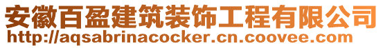 安徽百盈建筑装饰工程有限公司