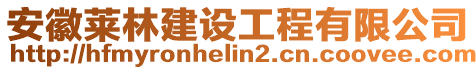 安徽萊林建設(shè)工程有限公司