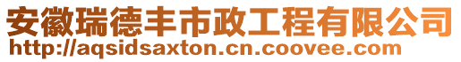 安徽瑞德豐市政工程有限公司