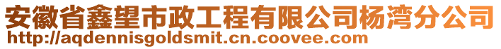 安徽省鑫望市政工程有限公司楊灣分公司