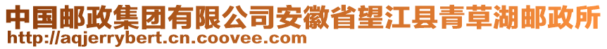 中國(guó)郵政集團(tuán)有限公司安徽省望江縣青草湖郵政所