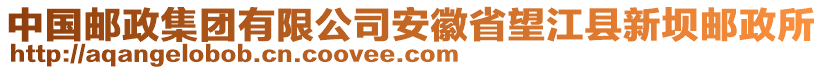 中國郵政集團有限公司安徽省望江縣新壩郵政所