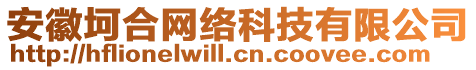 安徽坷合網(wǎng)絡(luò)科技有限公司