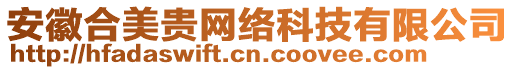 安徽合美貴網(wǎng)絡(luò)科技有限公司