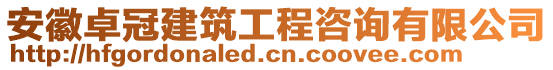 安徽卓冠建筑工程咨詢有限公司