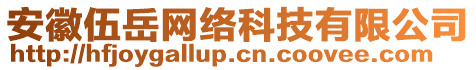 安徽伍岳網(wǎng)絡(luò)科技有限公司