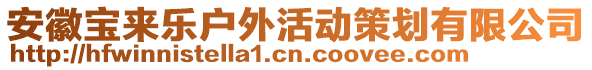 安徽寶來樂戶外活動策劃有限公司