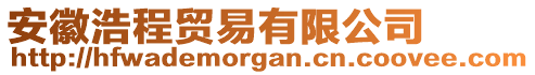 安徽浩程貿(mào)易有限公司