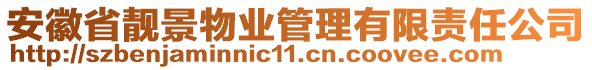 安徽省靚景物業(yè)管理有限責(zé)任公司