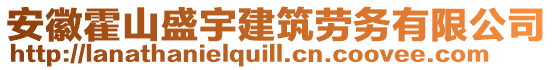 安徽霍山盛宇建筑劳务有限公司