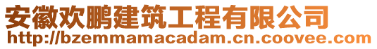 安徽歡鵬建筑工程有限公司