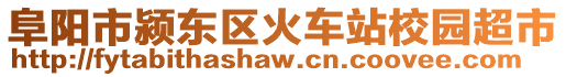 阜阳市颍东区火车站校园超市