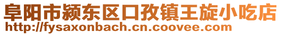 阜陽市潁東區口孜鎮王旋小吃店