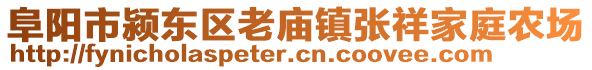 阜陽市潁東區(qū)老廟鎮(zhèn)張祥家庭農(nóng)場