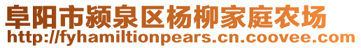 阜陽市潁泉區(qū)楊柳家庭農(nóng)場