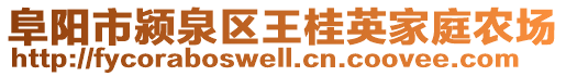 阜陽市潁泉區(qū)王桂英家庭農(nóng)場(chǎng)