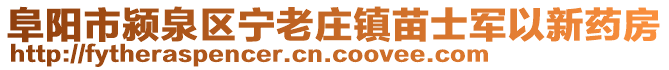 阜陽(yáng)市潁泉區(qū)寧老莊鎮(zhèn)苗士軍以新藥房