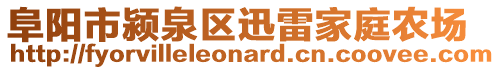 阜阳市颍泉区迅雷家庭农场