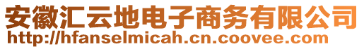 安徽匯云地電子商務(wù)有限公司