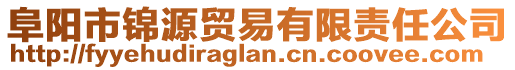 阜陽(yáng)市錦源貿(mào)易有限責(zé)任公司