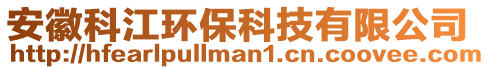 安徽科江環(huán)保科技有限公司