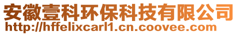 安徽壹科環(huán)保科技有限公司