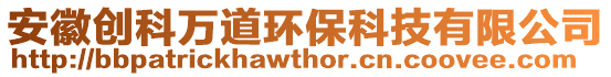 安徽創(chuàng)科萬道環(huán)保科技有限公司