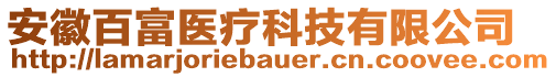 安徽百富醫(yī)療科技有限公司