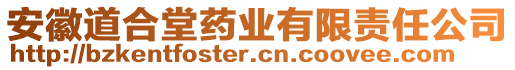 安徽道合堂藥業(yè)有限責(zé)任公司