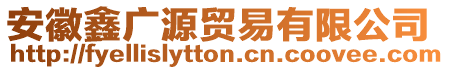 安徽鑫廣源貿(mào)易有限公司