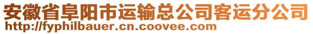 安徽省阜陽(yáng)市運(yùn)輸總公司客運(yùn)分公司
