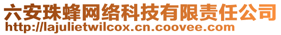 六安珠蜂網(wǎng)絡科技有限責任公司