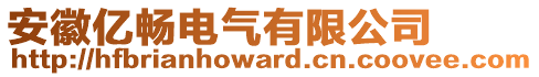 安徽億暢電氣有限公司