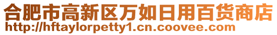 合肥市高新区万如日用百货商店