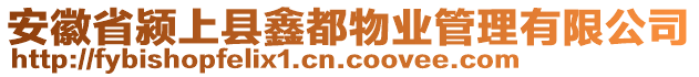 安徽省潁上縣鑫都物業(yè)管理有限公司