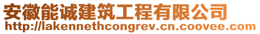 安徽能誠建筑工程有限公司