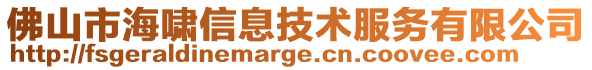 佛山市海嘯信息技術服務有限公司