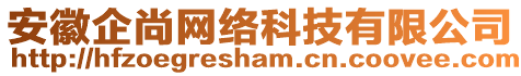 安徽企尚網(wǎng)絡(luò)科技有限公司