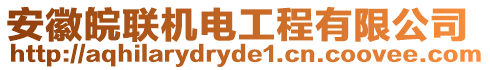 安徽皖聯(lián)機電工程有限公司