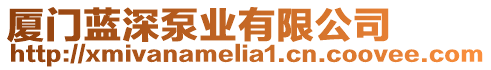 廈門藍(lán)深泵業(yè)有限公司